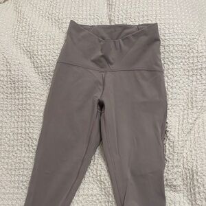 lululemon athletica Gray High-Waisted Leggings